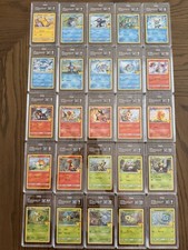 Pok mon 2021 McDonald's 25th Anniversary Holo Complete Card Set 1- 25 Graded
