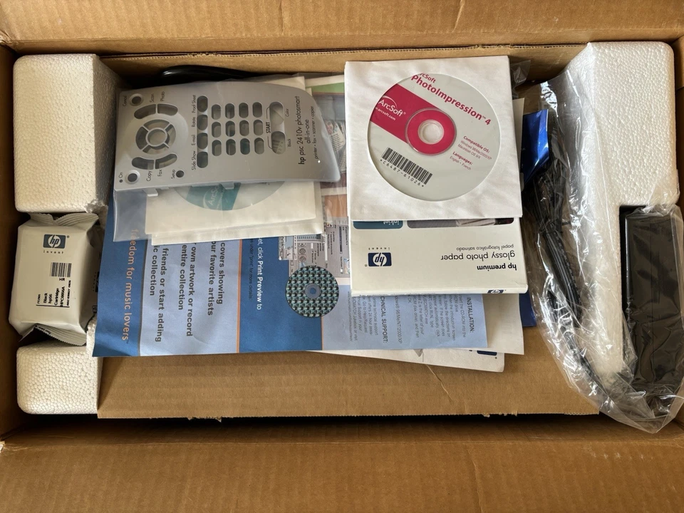 HP PSC 2110v All-In-One Inkjet Printer, Scanner Copier - Image 3 of 4