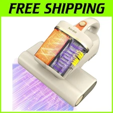 High-Power Mattress Cleaner, 16KPA Suction, UV-C Light, 140℉