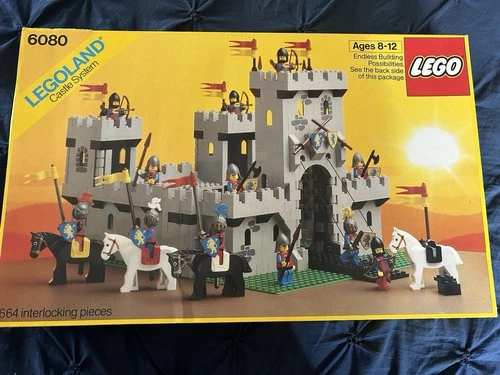 LEGO 6080 King's Castle (Castle-Lion Knights) Manuals Box NOT Complete