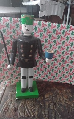 Engel und Bergmann Miniaturen Kerzenhalter Erzgebirge DDR  30  35 cm 