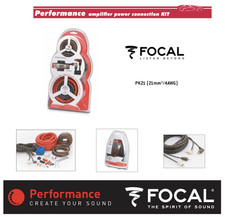 Focal PK21 Amplifier Cable Set 21 MM², 4 Awg Amplifiers Installation Kit Cable