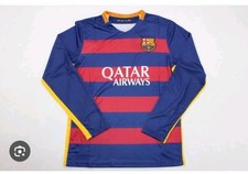 2015/16 Barcelona Nike Football Shirt XXL supreme class rare long sleeved⚽👐🤝🤩