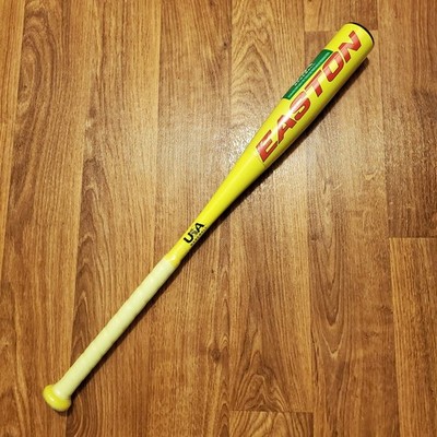 Easton Rival Baseball Bat Boys 29/19 Yellow 29in 19oz 2 1/4 Barrel -10 New