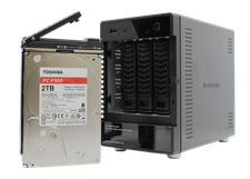 Netgear NAS RN21400 2GB RAM 3x 2TB HDDs Toshi...
