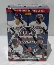 2026 Panini Prizm USA Stars & Stripes Baseball 24Ct Blaster Box | Factory Sealed