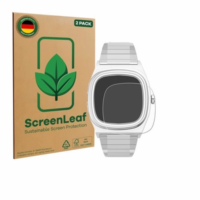 2x ScreenLeaf Displayschutzfolie für Timex Reissue 1983 E nachhaltig verpackt