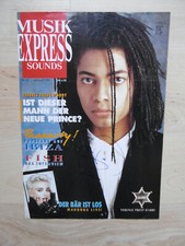 Terence Trent D`Arby Autograph Signed A4 Magazine Cover