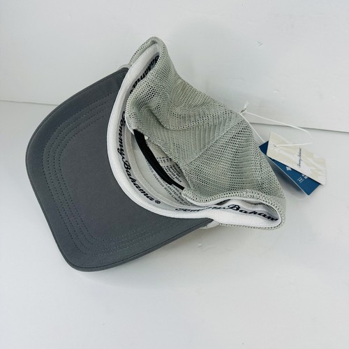 Mens Tommy Bahama Tip Your Cap 1 Dad Baseball Hat Adjustable Color Gray Mesh - Picture 4 of 6