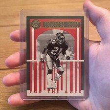 Deion Sanders 2023 Panini Legacy For The Ages Green #’d/100 Atlanta Falcons 