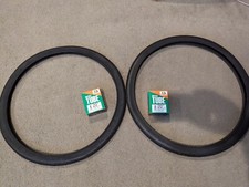 TWO 2 NEW INNOVA BMX BICYCLE TIRES 20X1  3/8 37-451  TUBES