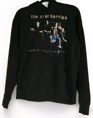 The Cranberries Band Hoodie - Everybody Else Doing It Why Can't We? Black Size M