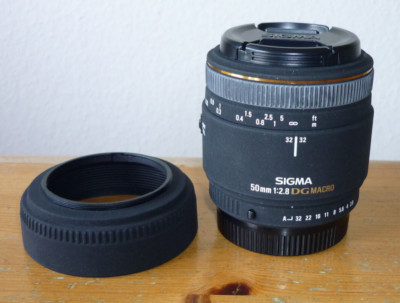 Sigma EX 50mm 1:2,8 DG MACRO   Objektiv   K-mount   für Pentax