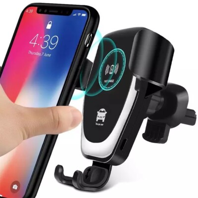 Soporte cargador  de auto fast Inalambrico para telefonos Celulares, Universal 