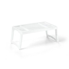 Vassoio Da Letto Con Gambe Pieghevoli - Tavolino Porta Colazione, Plastica Rosa - Foto 6