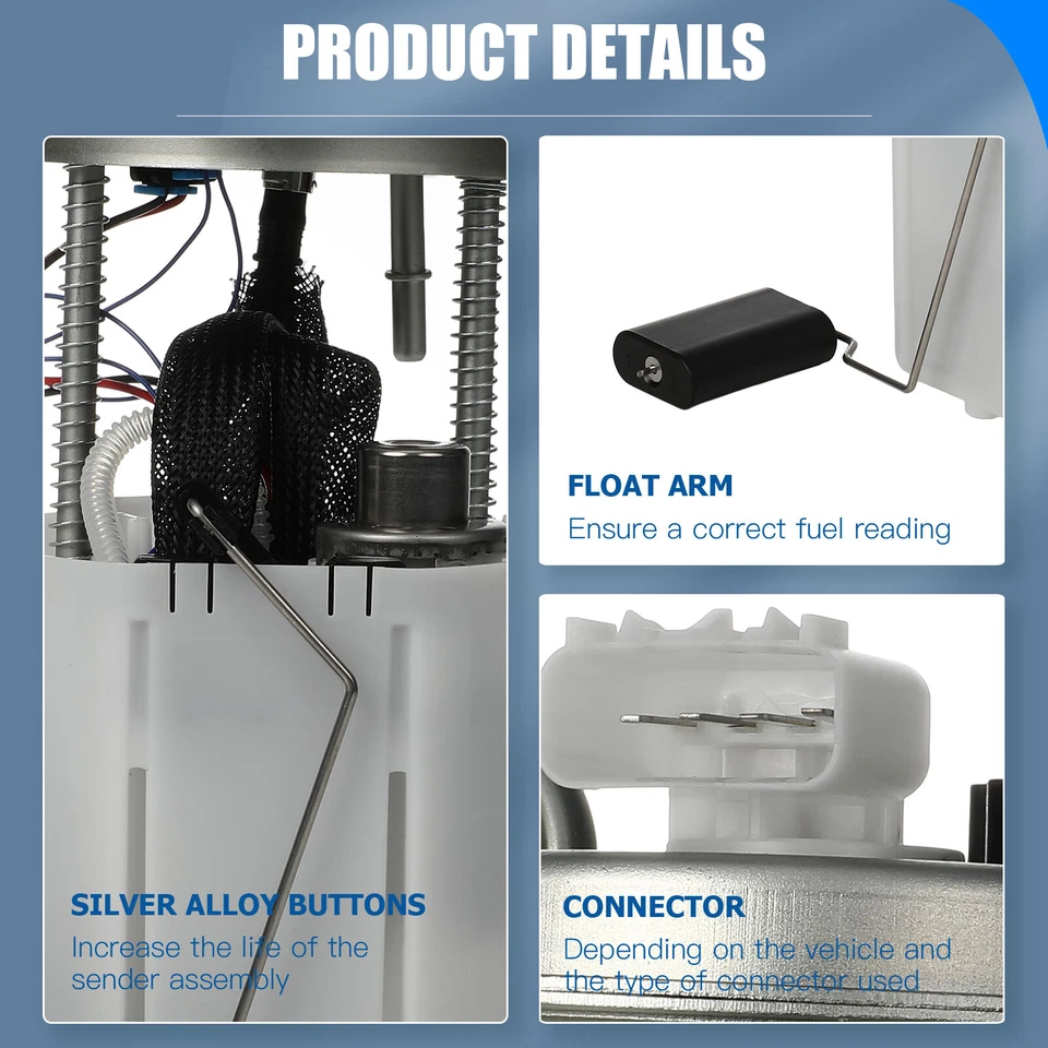 Conjunto de bomba de combustible para GMC Yukon XL 2015-2020 5,3 L 6,2 L Chevy Suburban 5,3 L Foto 2 de 4