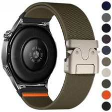 20mm Nylon Elastic Strap for Samsung Galaxy Watch 7 6 5 4 40/44mm 6Classic 47mm