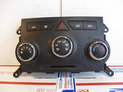    2011 SORENTO AC HEATER CLIMATE CONTROL TEMPERATURE FAN REAR DEFROSTER