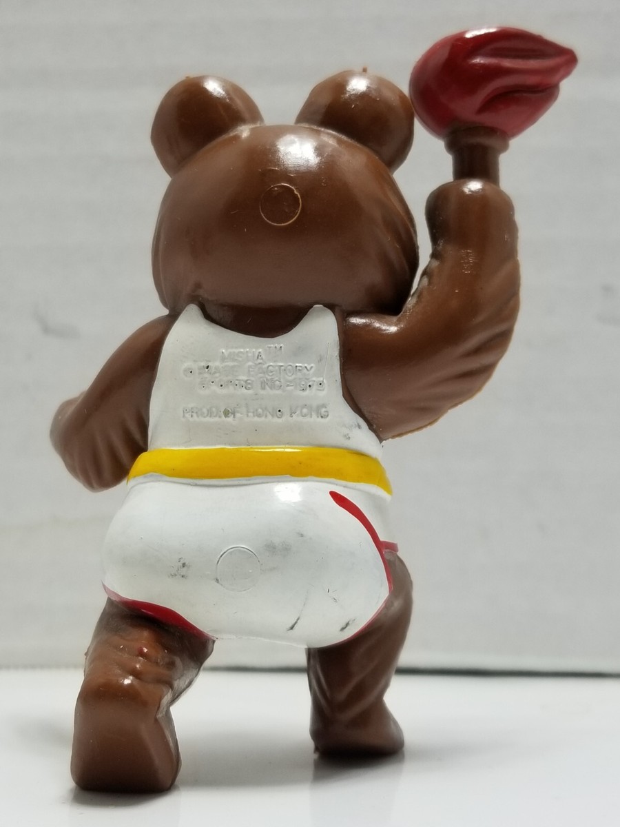 Vintage 1980 Moscow Olympic Games Mascot Misha Figure Vintage 1980 Moscow Olympic Games Mascot Misha Figure