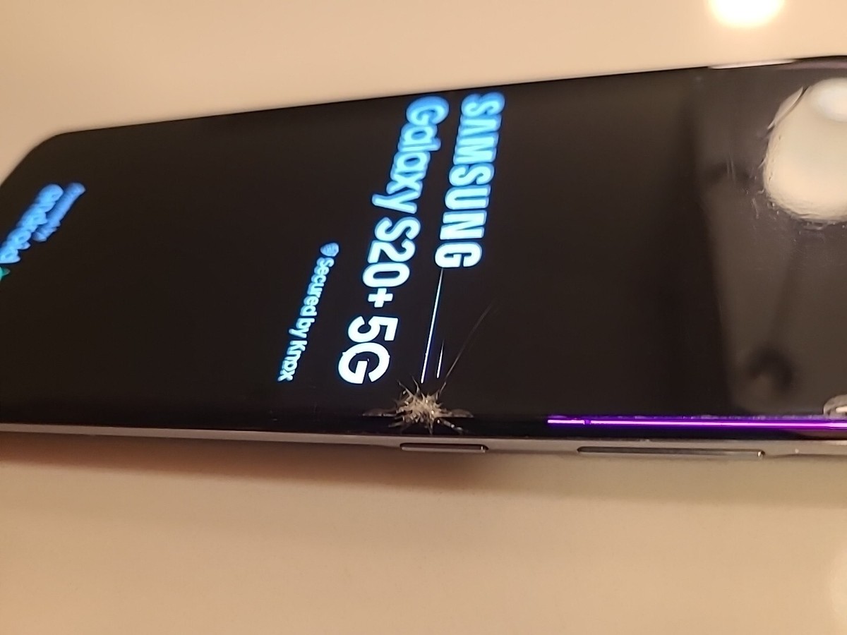 FOR PARTS ONLY - Samsung Galaxy S20+ Plus 5G 128GB Grey