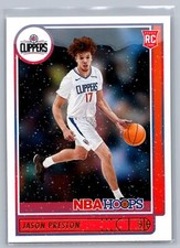 Jason Preston Rookie Card RC 2021-22 NBA Hoops #242 Complete Your Set