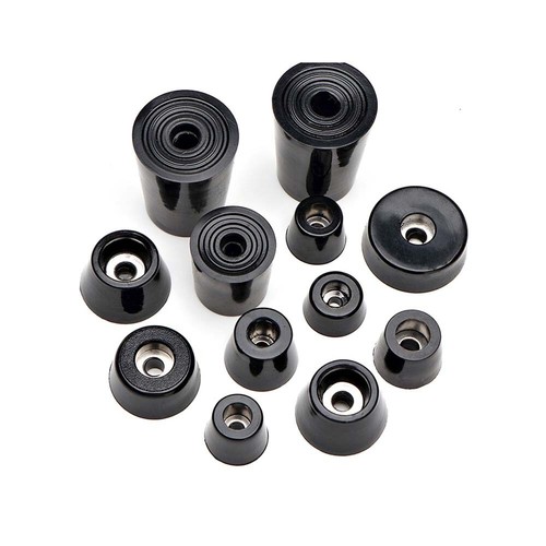 Gummi Möbelfüße Bein Endkappen Pads Gummi Anti Rutsch Bodenschutz 11mm-50mm - Bild 2 von 70