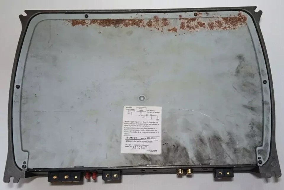 Sony XMSD22X 2/1 Channel Stereo Power Amplifier 1200Watt eBay