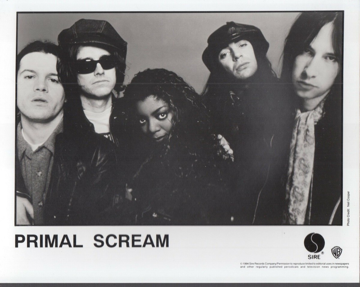 primal scream press photo from 1994 | eBay