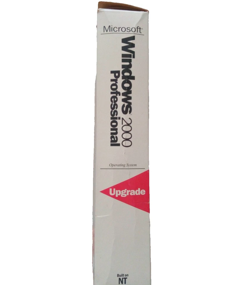 Vintage Microsoft Windows 2000 Professional - Upgrade Edition + SP3, English - Bild 2 von 4