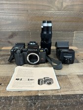 Pentax SF1n Data Back 35MM Camera with Lens And Accessories