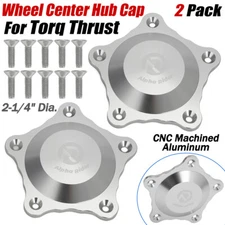 2x Aluminum Wheel Center Hub Caps 2-1/4" For VN515 VN505 VN105 VN109 VN215 VN815