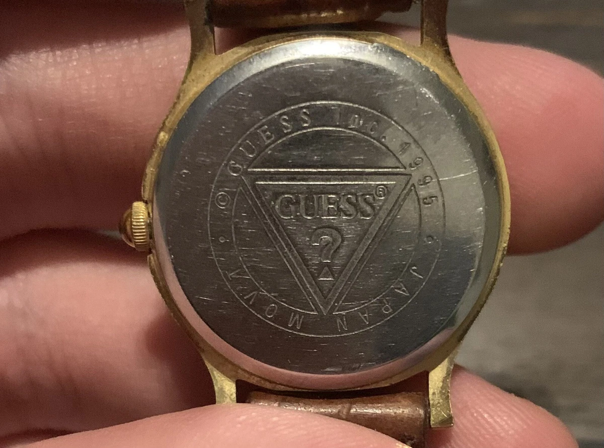 Guess watches 1996 japan hotsell movt