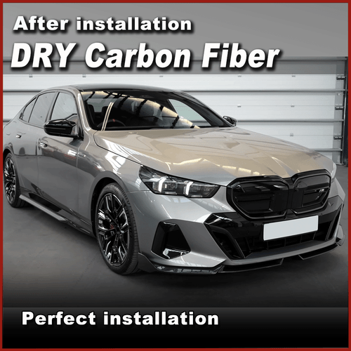 Carbon Seitenschweller Ansätze Side Skirts Für BMW 5er G60 520i G61 I5 M60 24UP - Picture 2 of 10