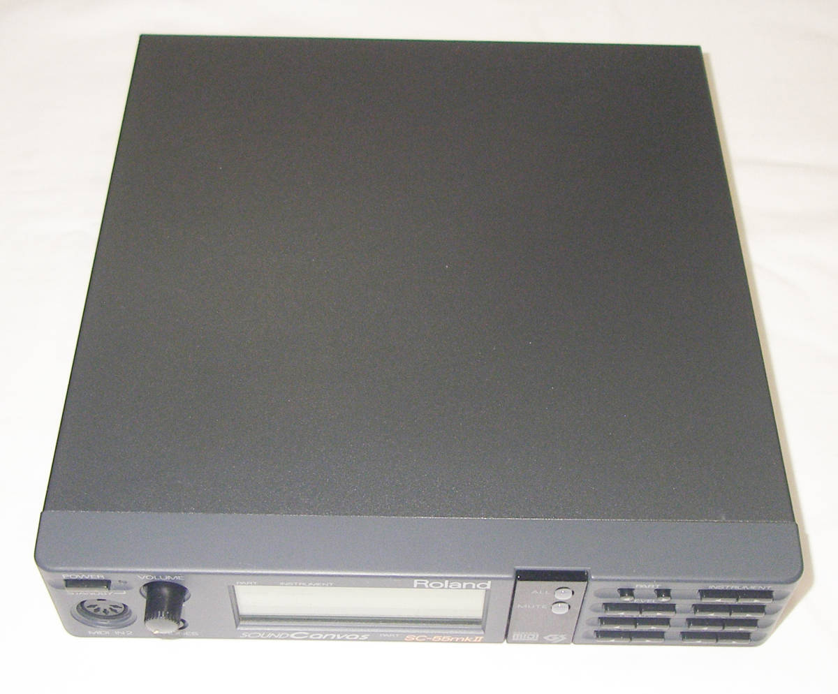 動作品✨ Roland ローランド　SC-55mk2 SOUND CANVAS Roland SOUND CANVAS SC-55MK2 General midi sequencer GS Japan
