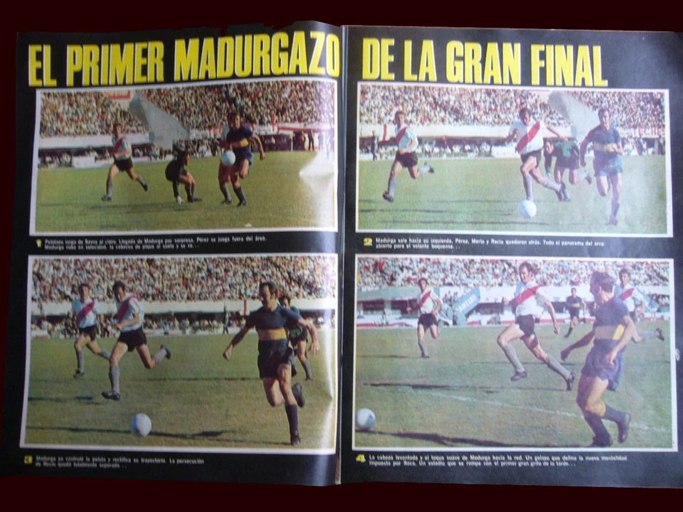 BOCA JUNIORS CHAMPION 1969 - Original El Grafico Magazine Argentina - Image 2 of 2