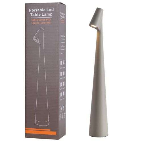 Cordless Small Table Lamps,3 Levels Brightness Portable Desk Lamp,Rechargeabl...