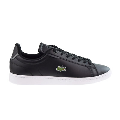 Lacoste Carnaby Pro BL23 1 SMA Leather Men's Shoes Black 745SMA0110-312