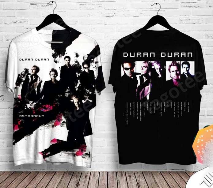 Duran Duran 3D Printed Men's Shirt - Cool & Unique Design