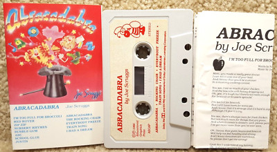 Vintage 1986 Cassette Tape Joe Scruggs Abracadabra Educational Graphics Press