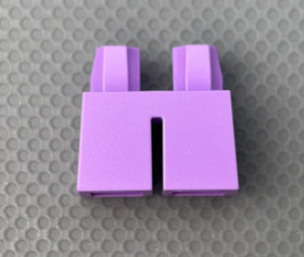 LEGO Minifigure Short Legs - Medium Lavender - 41879 Child Kid Minifig Pants