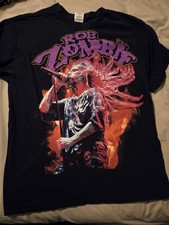Rob Zombie Tour Men's Large Shirt