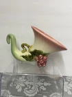 Hull Pottery Tokay Cornucopia Produced 1958/60. Vintage No Cracks/chips