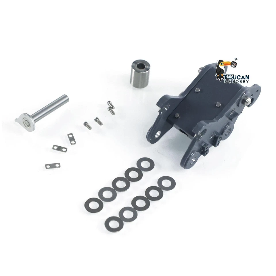 Metall-Schnellkupplung für 1/14 RC Hydraulik-Bagger LR914 Bagger Modell - Bild 2 von 4