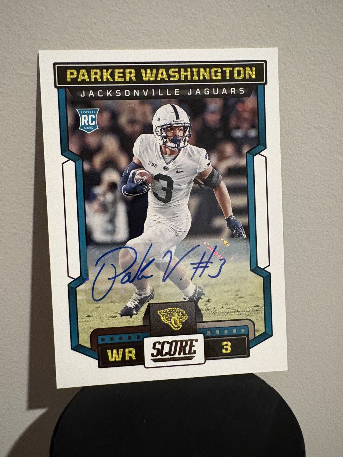 Parker Washington Panini Score #361 Autograph