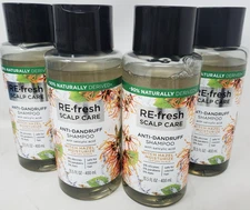 ReFresh Scalp Care Anti-Dandruff Shampoo Cooling Witch Hazel 13.5fl oz X 4