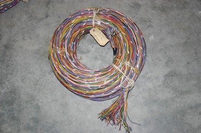 WIRE PHONE 50 PAIR 22 GAUGE INSULATED SOLID 105 FEET 25 POUNDS NEW OLD STOCK