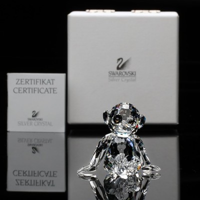 SWAROVSKI Figurine Chimp Chimpanzee 221625