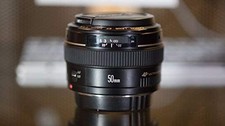 Canon EF 50mm f/1.4 USM Standard  Medium Telephoto Lens for Canon SLR Cameras -