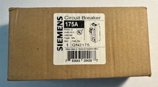 ITE Siemens QN2175 QN2175R 2 Pole 175 Amp 120/240 Volt 10K AIC Main Breaker