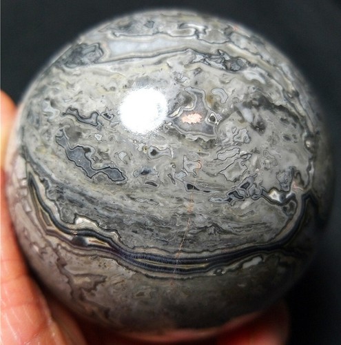 TOP 457.8G 66mm Natural Picasso Jasper Agate Crystal Sphere Ball Healing CA648 - Picture 11 of 12